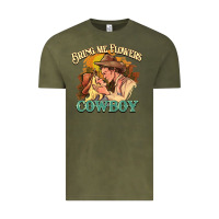 Bring Me Flowers Cowboy Vintage Tee | Teevron