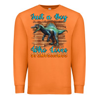 Carrot just a boy who loves baby spinosaurus Premium Sweatshirt - Artiststas