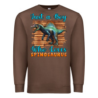 Chestnut just a boy who loves baby spinosaurus Premium Sweatshirt - Artiststas