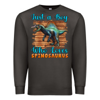 Smoke just a boy who loves baby spinosaurus Premium Sweatshirt - Artiststas