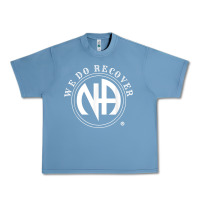 Pebble Blue We Do Recover Narcotics Anonymous Men Women Gift Urban Heavy Tee - minhPixels