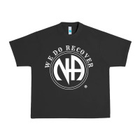 Pigment Black We Do Recover Narcotics Anonymous Men Women Gift Urban Heavy Tee - minhPixels