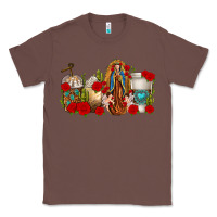 Chestnut Lady of Guadalupe Coffee Cups Classic Tee - texasbilliewilder