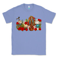 Colony Blue Lady of Guadalupe Coffee Cups Classic Tee - texasbilliewilder