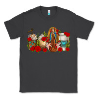 Smoke Lady of Guadalupe Coffee Cups Classic Tee - texasbilliewilder