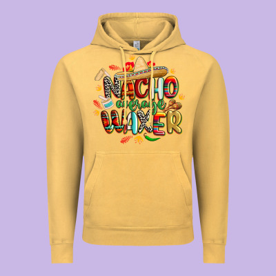 Cinco De Mayo Nacho Average Waxer Vintage Hoodie Designed By Cowgirlartshop