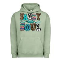 Pigment Oil Green sassy little soul Urban Hoodie - AdoDesignShop