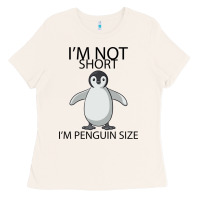Bone I'm Not Short I'm Penguin Size Ladies Tee - Bettercallsaul