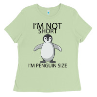 Matcha I'm Not Short I'm Penguin Size Ladies Tee - Bettercallsaul