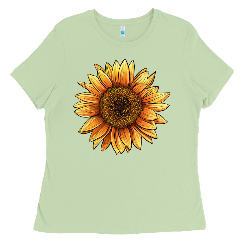 Sunflower Ladies Tee by BarkalooDesign | Teevron