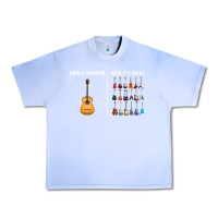 Grape Ice Guitars How it Started How It's Going Guitar Players Funny Urban Heavy Tee - minhPixels