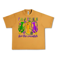 Peanut Butter I'm just here for the Crawfish Urban Heavy Tee - HowdyJamesFarm