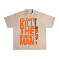 French Oak oogeyman halloween horror distressed quote orange Urban Heavy Tee - minhPixels