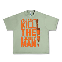 Oil Green oogeyman halloween horror distressed quote orange Urban Heavy Tee - minhPixels