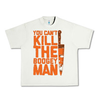 Pistachio oogeyman halloween horror distressed quote orange Urban Heavy Tee - minhPixels