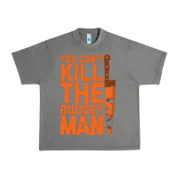 Tornado oogeyman halloween horror distressed quote orange Urban Heavy Tee - minhPixels