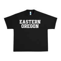 Black Eastern Oregon Athletic University College Alumni Urban Heavy Tee - minhPixels