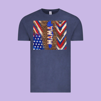American Mama Vintage Tee Designed By Tumblerdesignbyshophia