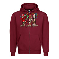 Burgundy RN Licensed Practical Nurse Zipper Hoodie - CowhideDigitalArt