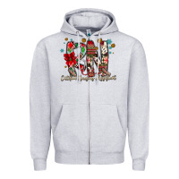 Heather Grey RN Licensed Practical Nurse Zipper Hoodie - CowhideDigitalArt