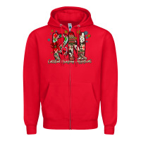 Red RN Licensed Practical Nurse Zipper Hoodie - CowhideDigitalArt