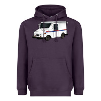 Plum mail truck Heavyweight Hoodie - Artiststas