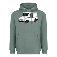 Sage mail truck Heavyweight Hoodie - Artiststas