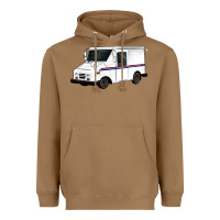 Toasted Coconut mail truck Heavyweight Hoodie - Artiststas