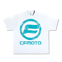 White CF Moto Vintage UTV ATV SXS original off road Gift Urban Heavy Tee - minhPixels