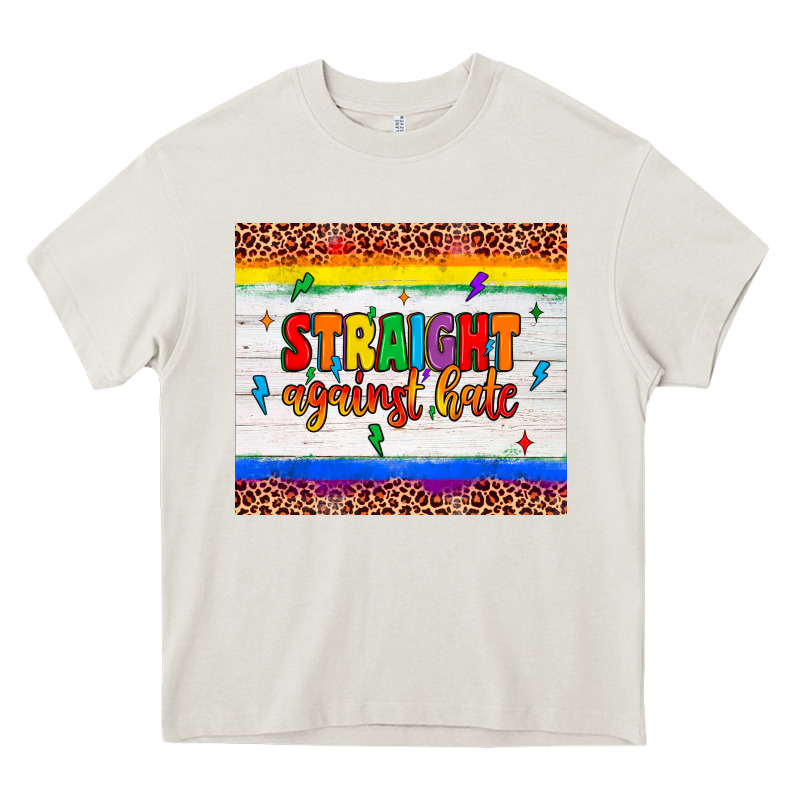 Straight Against Hate Tumbler Heavy Core Tee by JahusDesignShop | Teevron