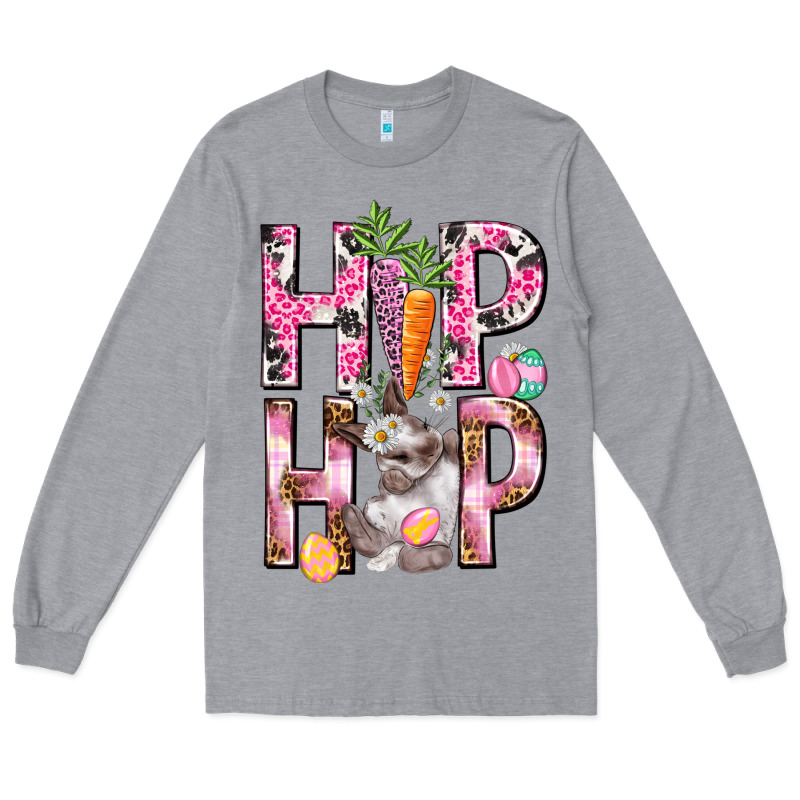 Hip Hop Easter Girl Easter Day Long Sleeve Tee by HowdyJamesFarm | Teevron