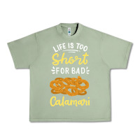 Oil Green Calamari Squid Seafood Urban Heavy Tee - minhPixels