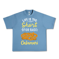 Pebble Blue Calamari Squid Seafood Urban Heavy Tee - minhPixels