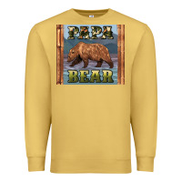 Antique Gold papar bear Premium Sweatshirt - Artiststas