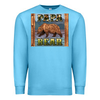 Ocean Blue papar bear Premium Sweatshirt - Artiststas