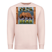 Pale Pink papar bear Premium Sweatshirt - Artiststas