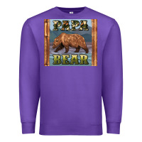 Purple papar bear Premium Sweatshirt - Artiststas