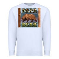 White papar bear Premium Sweatshirt - Artiststas