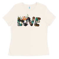Love With Holstein Cow Ladies Tee | Teevron