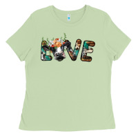 Matcha love with holstein cow Ladies Tee - BarkalooDesign