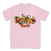 Bubblegum Pink school nurse juneteenth Classic Tee - NancyCooperArtShop