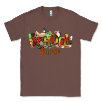 Chestnut school nurse juneteenth Classic Tee - NancyCooperArtShop