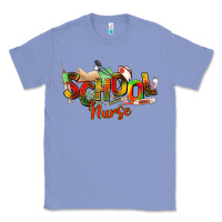 Colony Blue school nurse juneteenth Classic Tee - NancyCooperArtShop