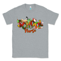 Heather Grey school nurse juneteenth Classic Tee - NancyCooperArtShop
