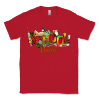 Red school nurse juneteenth Classic Tee - NancyCooperArtShop