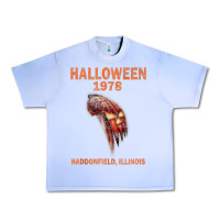 Grape Ice Halloween 1978 Holiday Spooky Myers Pumpkin Haddonfield Urban Heavy Tee - minhPixels