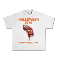 Lunar Rock Halloween 1978 Holiday Spooky Myers Pumpkin Haddonfield Urban Heavy Tee - minhPixels