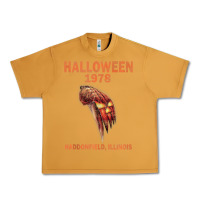 Peanut Butter Halloween 1978 Holiday Spooky Myers Pumpkin Haddonfield Urban Heavy Tee - minhPixels