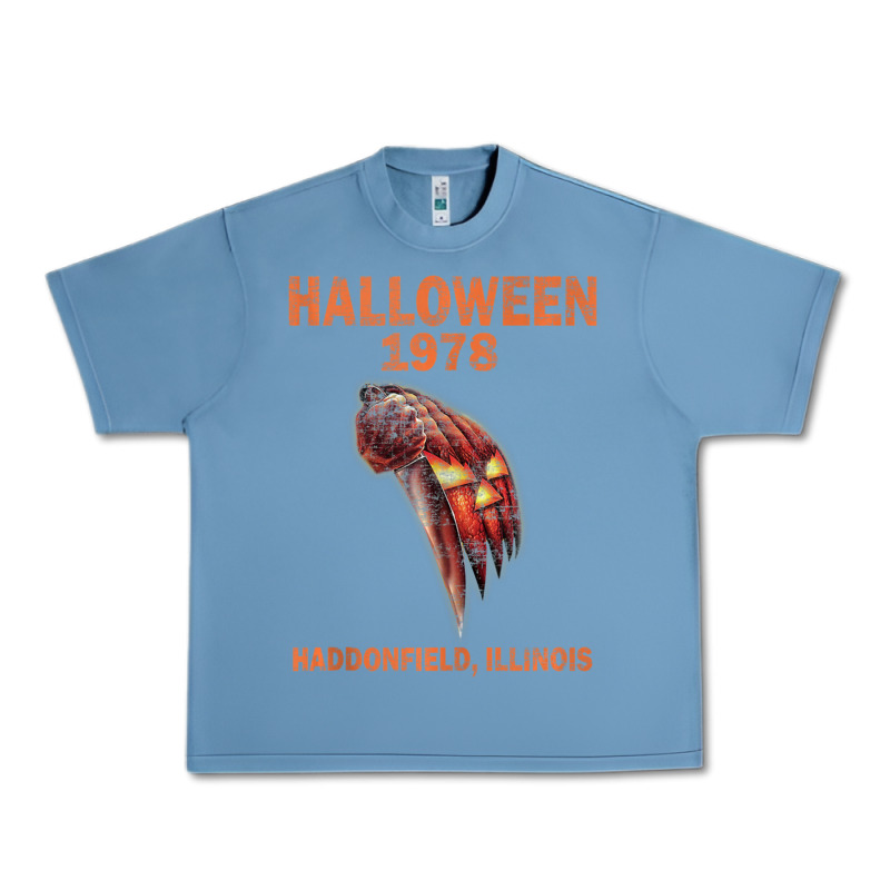 Halloween 1978 Holiday Spooky Myers Pumpkin Haddonfield Urban Heavy Tee by minhPixels | Teevron