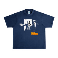 Navy Pulp Vintage Urban Heavy Tee - minhPixels
